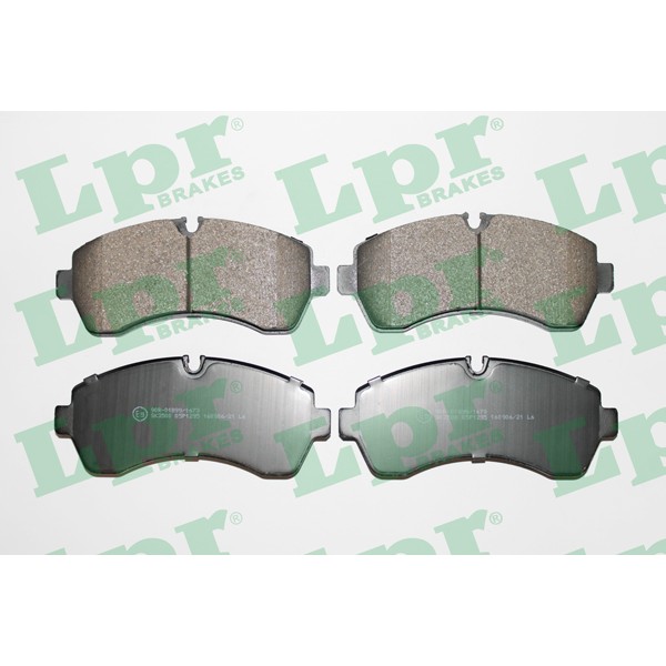 LPR 05P1295 Fren Balatası Ön (169Mm) Crafter 06-(Kısa Kasa) 