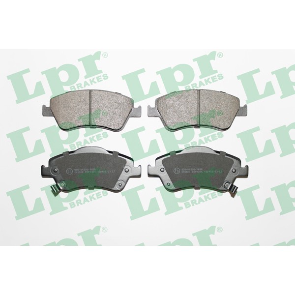 LPR 05P1316 Fren Balatası Ön (136Mm) Auris 07- 