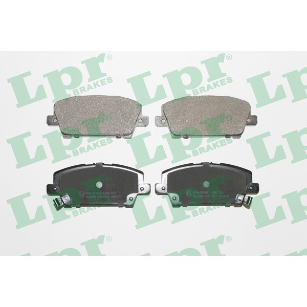 LPR 05P1317 Fren Balatası Ön Civic 1.4.1.8.2.2 CTDI 06- 