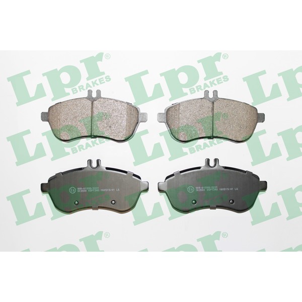 LPR 05P1340 Fren Balatası Ön (146Mm) W204 S204 W212 A207 C207 S212 R172