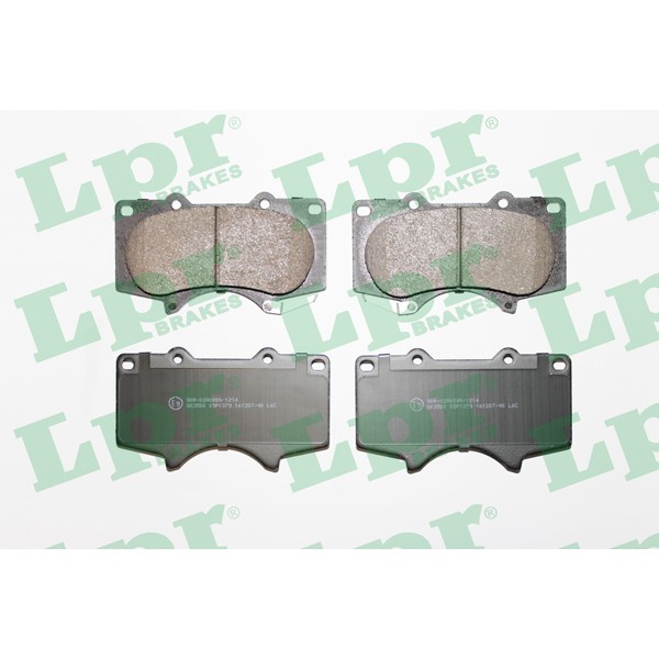LPR 05P1379 Fren Balatası Ön Land Cruiser 3.0D-4D 4.0 03 