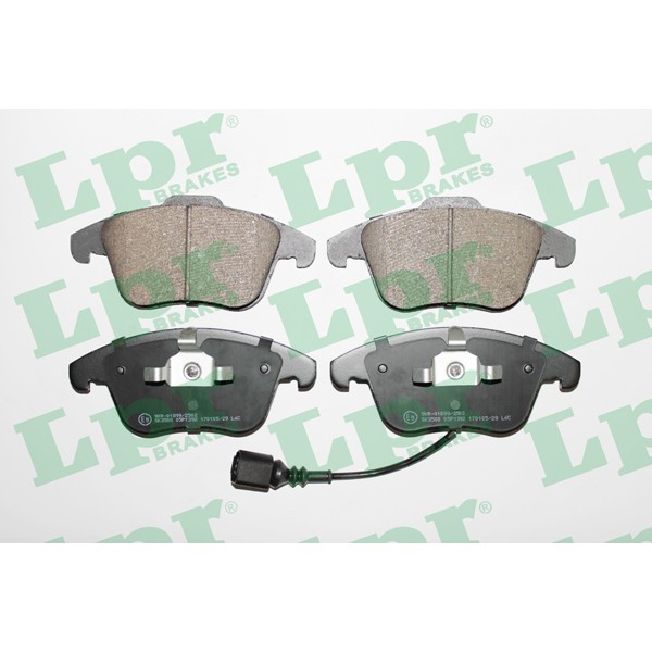 LPR 05P1392 Fren Balatası Ön (155Mm) Tiguan 1.4 Tsı 1.4 Tsı 10-