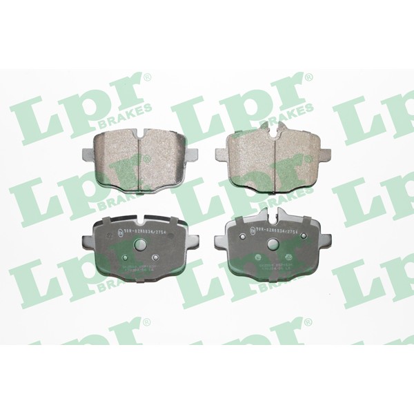 LPR 05P1631 Fren Balatası Arka (116Mm) F10 F06 10- F11 F13 11- 