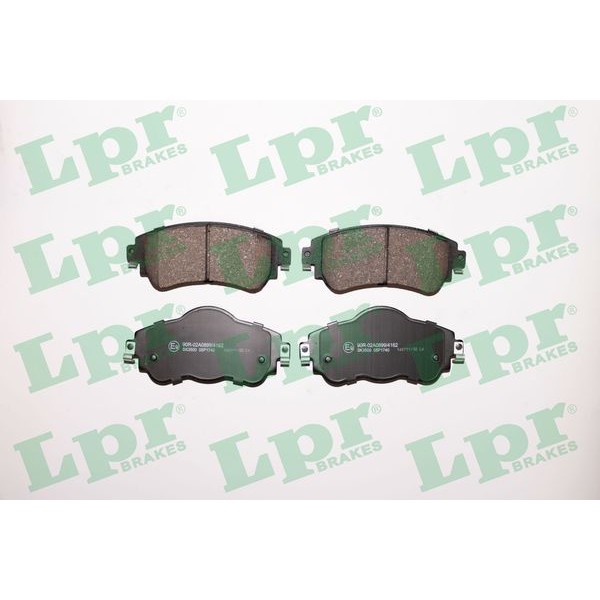 LPR 05P1740 Fren Balatası Ön (129Mm) C4 Ds4 11-