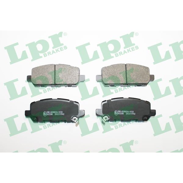 LPR 05P1942 Arka Fren Balatası Honda Hr-V 1.5 1.6 I Dtec (Ru1. Ru8) 15- Honda Cr-Z (Zf) 1.5 Hibrit 1