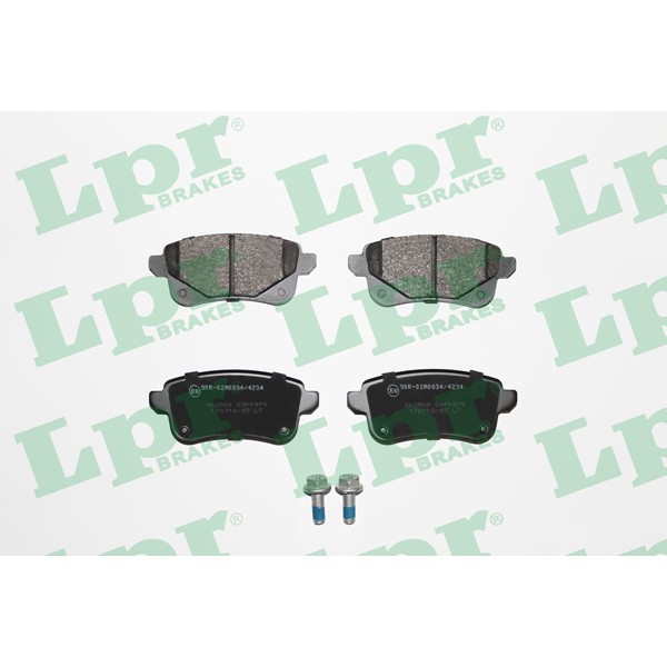 LPR 05P1979 Fren Balatası Arka Grande Scenic III 13\U003E