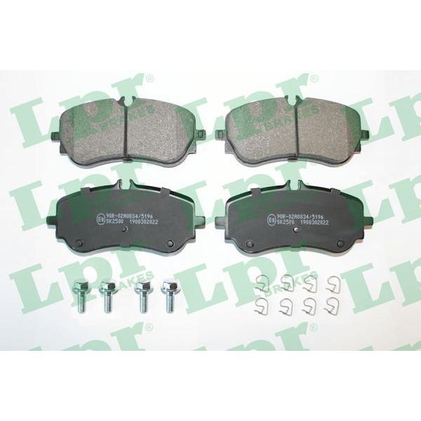 LPR 05P2022 Fren Balatası Arka Crafter 17 \U003E Amarok 18 \U003E Man Tge 17\U003E