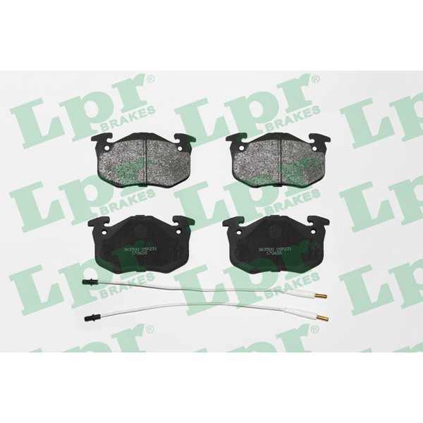 LPR 05P231 Fren Balatası Ön Twingo (Fişli)