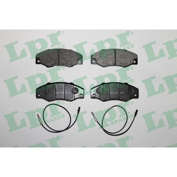 LPR 05P276 Fren Balatası Ön R21 Concorde (Fişli)