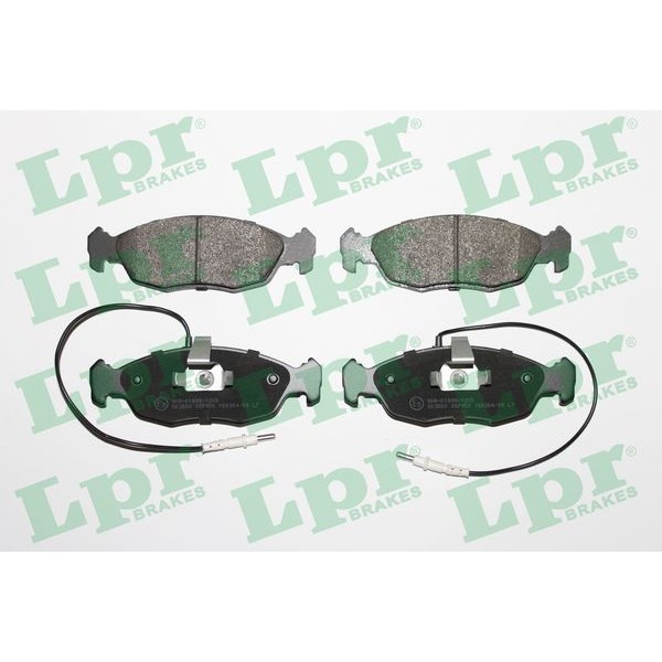 LPR 05P450 Fren Balatası Ön (141Mm) Kablolu 106 306 03- 