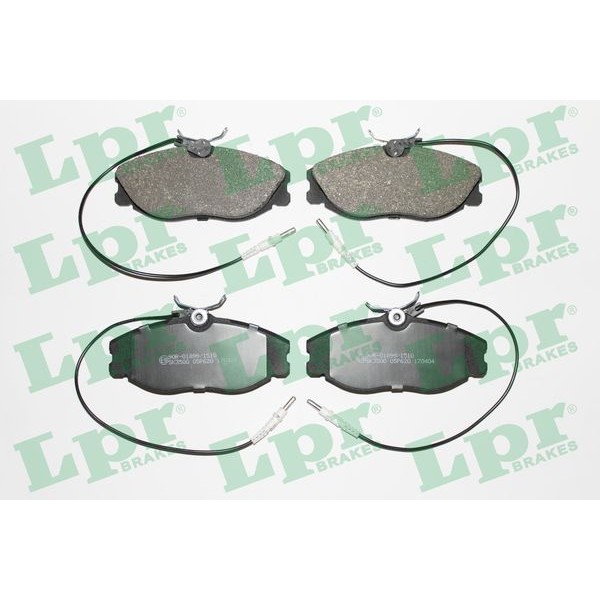 LPR 05P620 Fren Balatası Ön Kablolu 406 