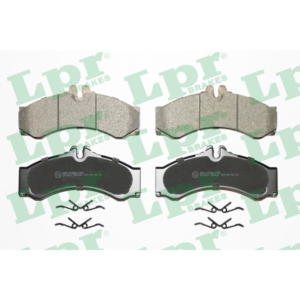 LPR 05P633 Fren Balatası On/Arka Lt28 46 28 35 (05.96) Sprinter 408D 4 