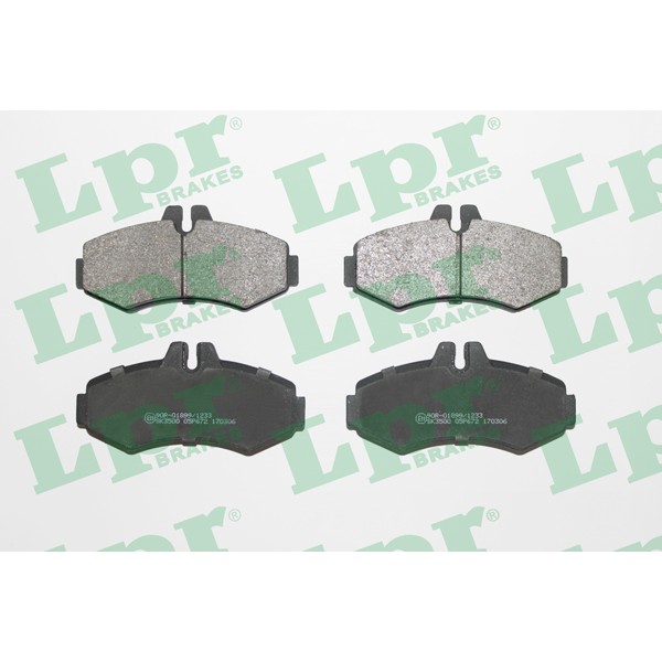 LPR 05P672 Fren Balatası Ön V-Class 638/2 97\U003E03 Vito 638 97\U003E03 