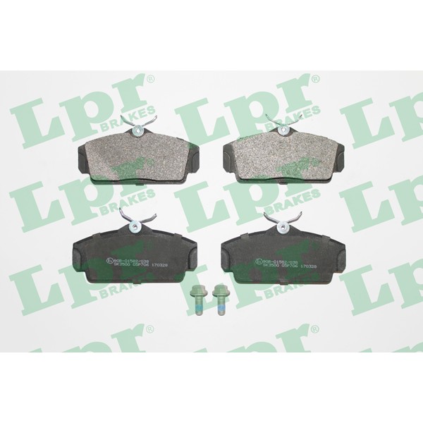 LPR 05P706 Fren Balatası Ön Almera 00\U003E10 Primera P11 96\U003E 01 (Duz Tıp) 