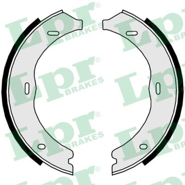 LPR 9720 El Fren Balatası (186×20Mm) Viano 3.2 3.7 03-