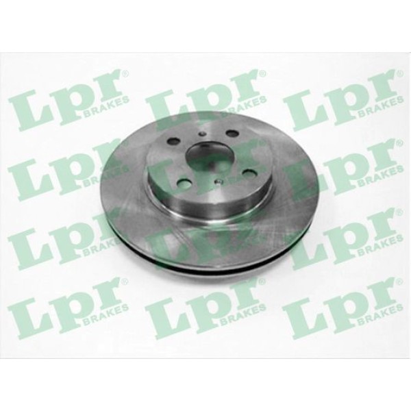 LPR T2071V Ön Fren Diski (Aynası) Havalı Toyota Corolla 1.6 Enjeksyonlu 1992-2003 (Ae100 Ae101 Ae111