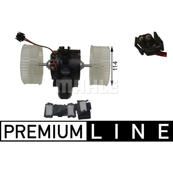 KNECHT AB133000P Kalorifer Motoru (Çap 114Mm) E60 E61 N46 B20 B (Eno:8Ew351040651) 