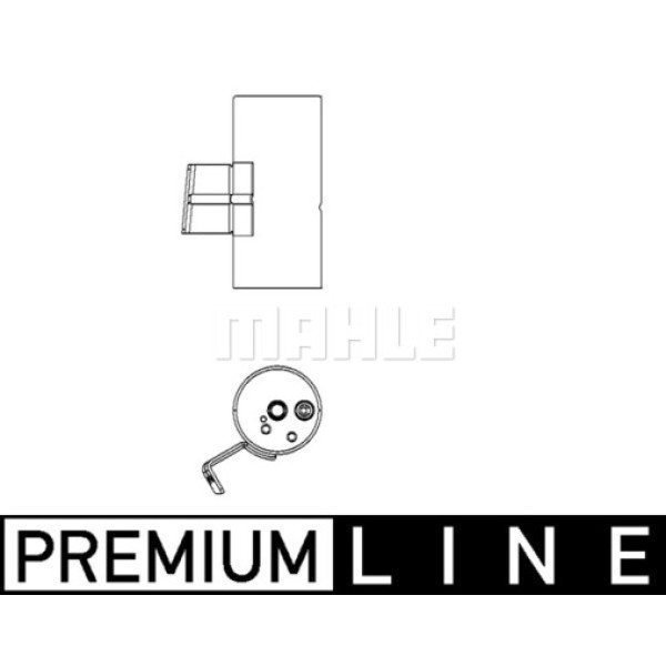 MAHLE AD199000P Klima Tüpü A-Class W168 97-04 Vaneo 414 02-05 