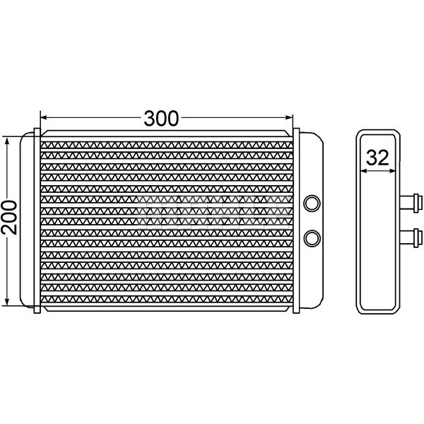 KNECHT AH61000S Kalorifer Radyatörü Boxer - 2 Jumper - 2 Ducato - 2 (Eno:8Fh351308261)
