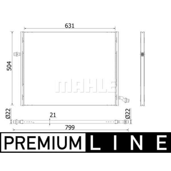 MAHLE CIR37000P Turbo Şarj Radyatörü C257 17- W213 16- S213 17- C238 16- A238 17- W222 17- C217 17- 