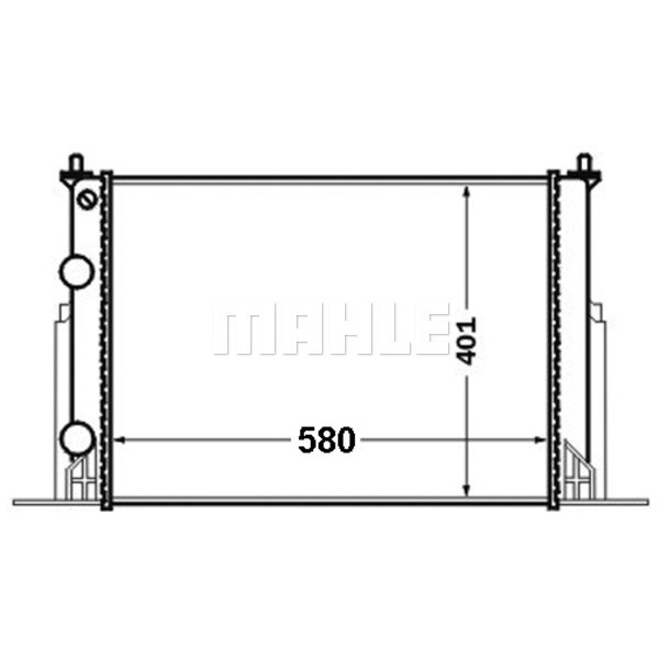 KNECHT CR1450000S Su Radyatörü (485×835) Stilo (Eno:8Mk376767731)