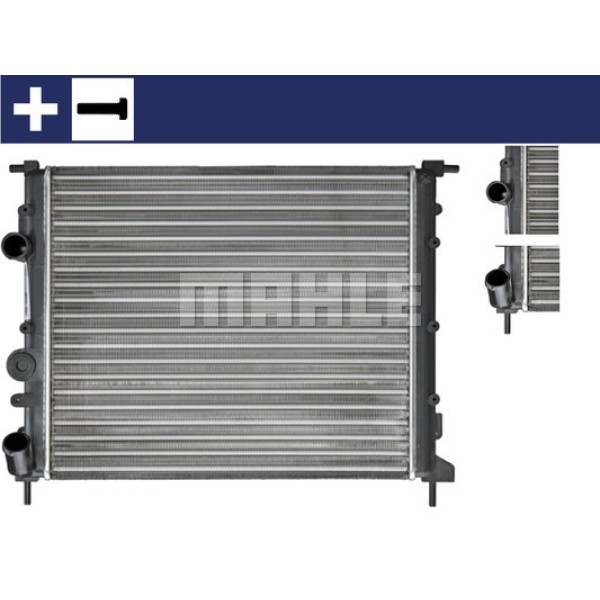 KNECHT CR449000S Su Radyatörü (435×625) Renault Megane (Eno:8Mk376716164) 