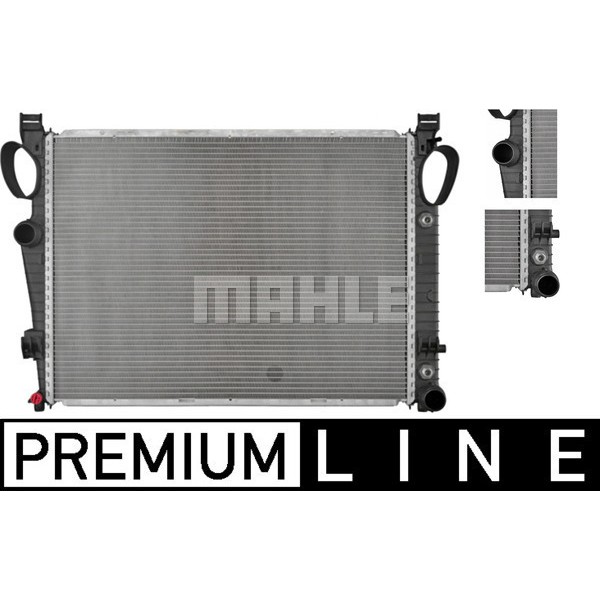 KNECHT CR464000P Su Radyatörü (641×473×42) (Otomatik)(Manuel) W220 C215 R230 S 600 S 55 Amg S 65 Amg 