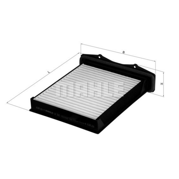 MAHLE LA360 Polen Filtresi Chevrolet Europe (Ğm) Aveo