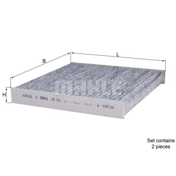 MAHLE LAK216 Polen Filtresi Civic/ Crv 1,6 12- 