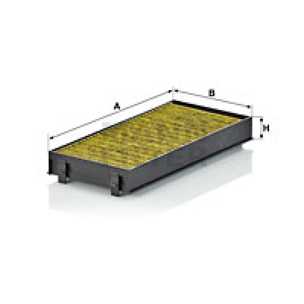 MANN FP2941-2 Polen Filtresi Bmw E70 X5 E71 F16 X6 Karbonlu