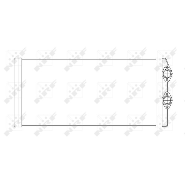 NRF 53545 Kalorifer Radyatörü Fh 12 / Fh 16 / Fm 7 / Fm 9 / Fm 10 / Fm 12 