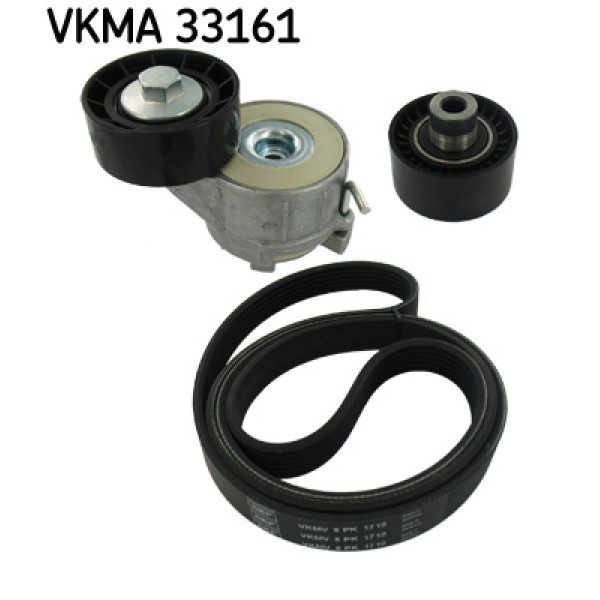 SKF VKMA33161 V Kayışı 307 Partner 2.0 16V 1.6 HDI Kıt