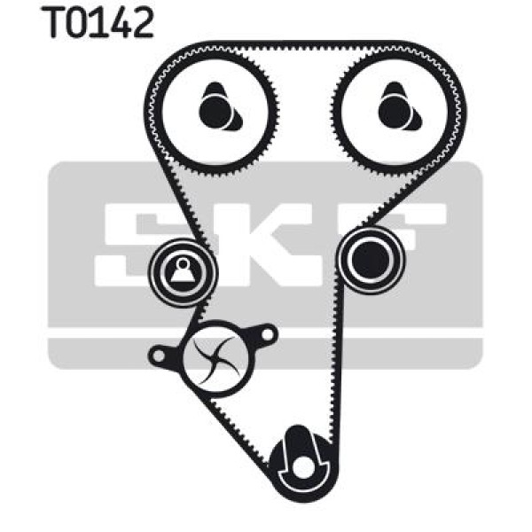 SKF VKMC03213 Eksantrik Rulman Seti (Triger Seti)-Devirdaim Evasıon Xantıa Xsara Xm P306 Gtı P406 P8