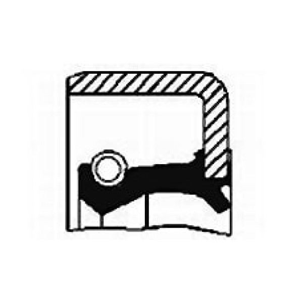 SKT 45653 Ön Aks Keçesi Mercedes 1922-1925-2222-2422-2622 4×4 (50×70×9)