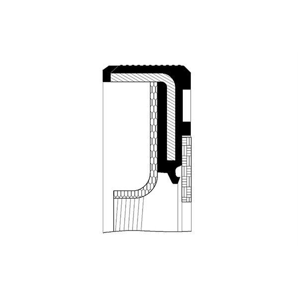SKT 412338FP 105×140×12 Arka Krank Keçesi Ford- 2C466700Aa 