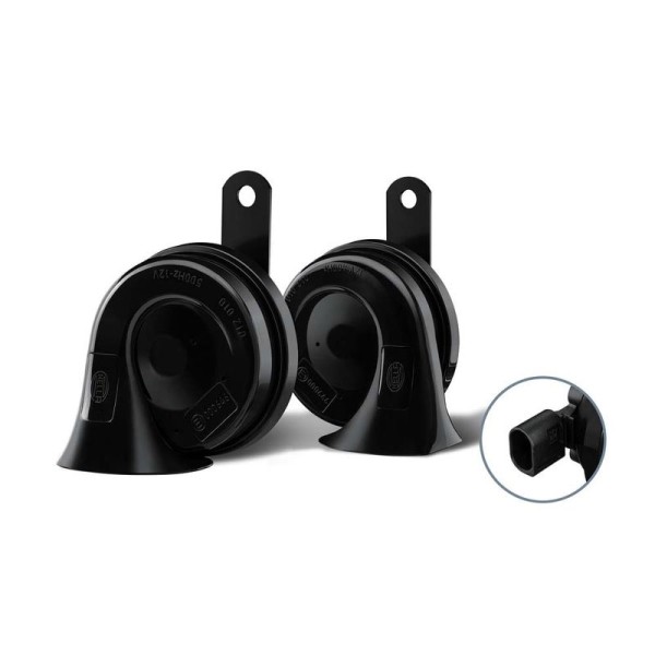 HELLA 3FH012010931 Korna Trumpet Horn 12V 400 500H2 Wıth Bmw Yeni Model Soketli