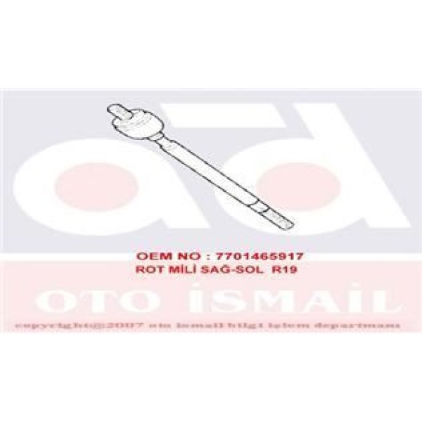 TRW Jar503 Rot Mili Sağ Sol R19 