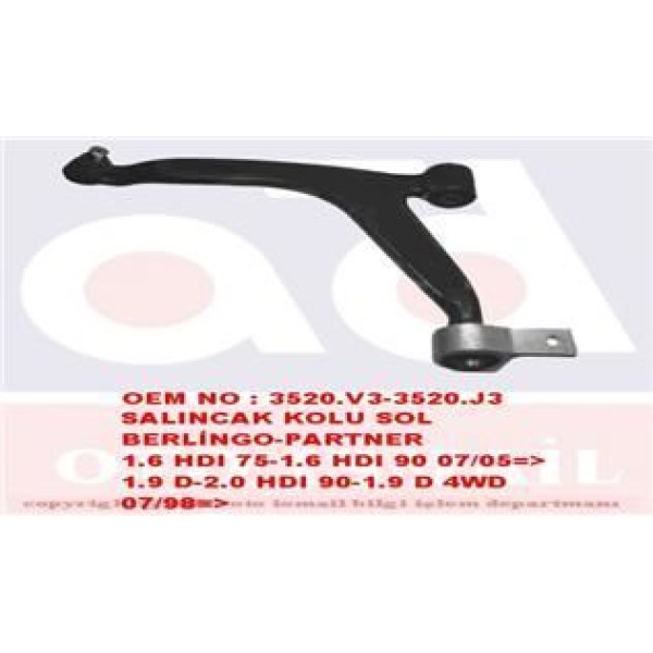 TRW Jtc1201 Salıncak Sol Xsara 1.4Hdı 1.6 16V 1.8Vts 1.9 2.0 16V 99- 